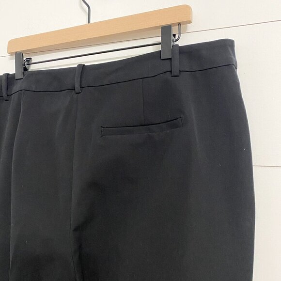 1 State Essentials Black Dress Work Pants Trousers Straight Leg, Women’s Size 16 - Picture 5 of 14